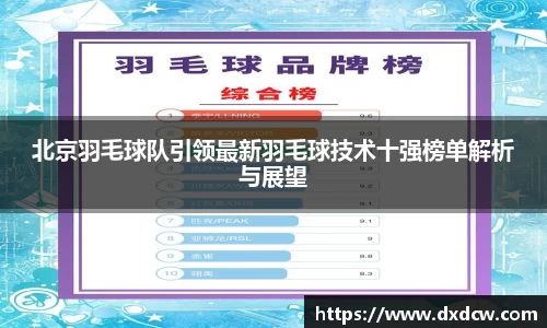 北京羽毛球队引领最新羽毛球技术十强榜单解析与展望